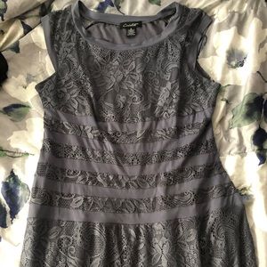 Gray dress